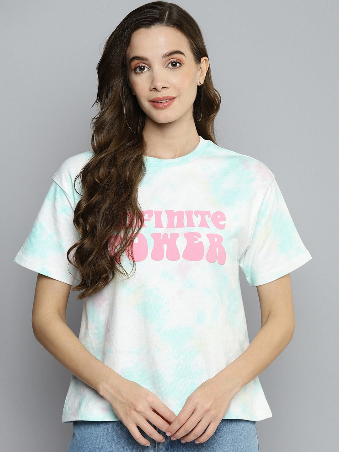 Women Tie Dye Cotton T-shirt