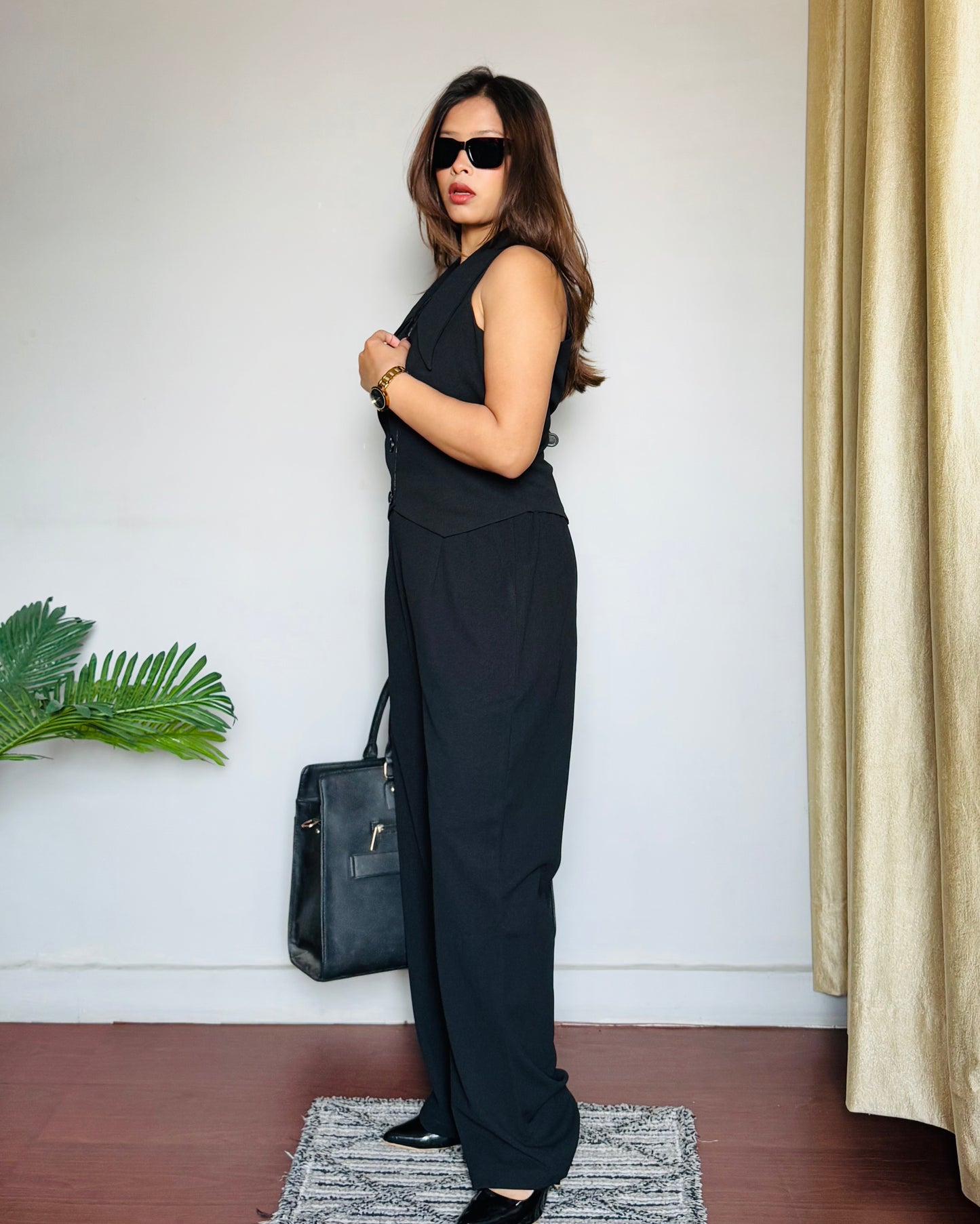 Boss Lady Black Pant/ Trouser